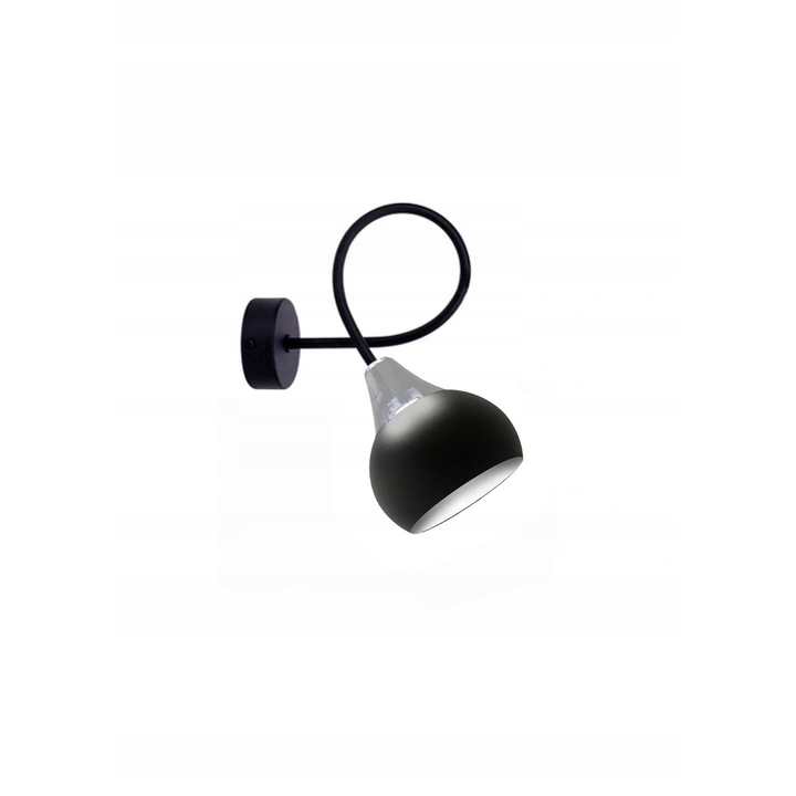 Aplica, Komat, Fekete/Króm