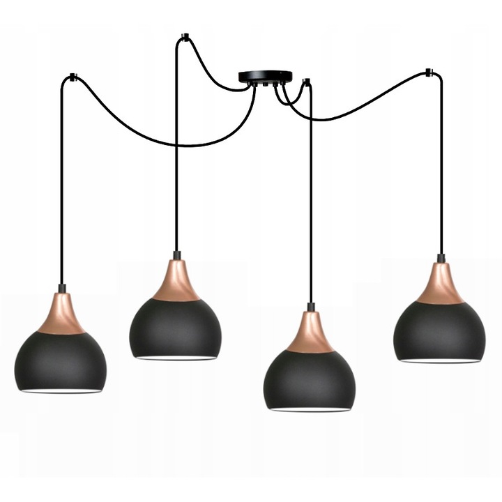 Függőlámpa, Komat, Fekete