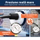 Furtun aparat spalat cu presiune, Ufixed, 7,5m, M22/14, 3300 PSI, anti-intors, inlocuire pentru Ryobi, Greenworks, Uberflex, Negru
