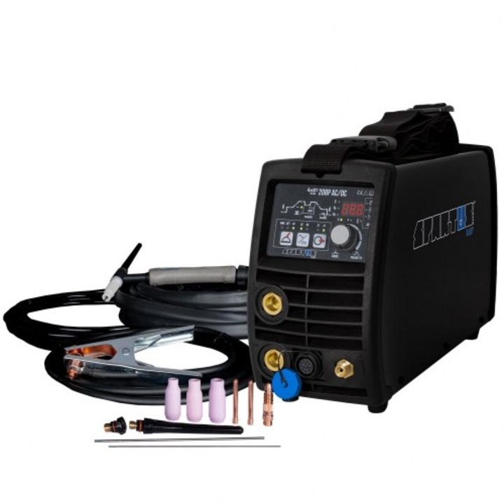 TIG заваръчен апарат AC/DC 200A 220V Spartus EasyTIG 208P AC/DC