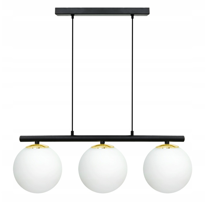 Полилей, Komat, Метал, Черен