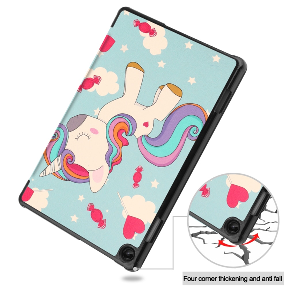Husa pentru tableta Lenovo Tab M10 a treia generatie (TB328FU/TB328XU) - Techsuit FoldPro - Unicorn