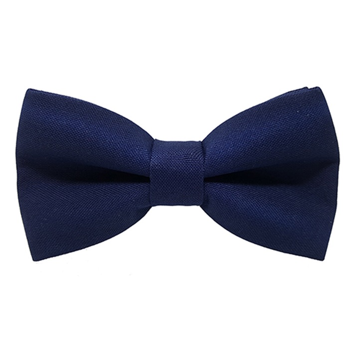 Papion Bleumarin Hand Made, Unisex 12x6 cm