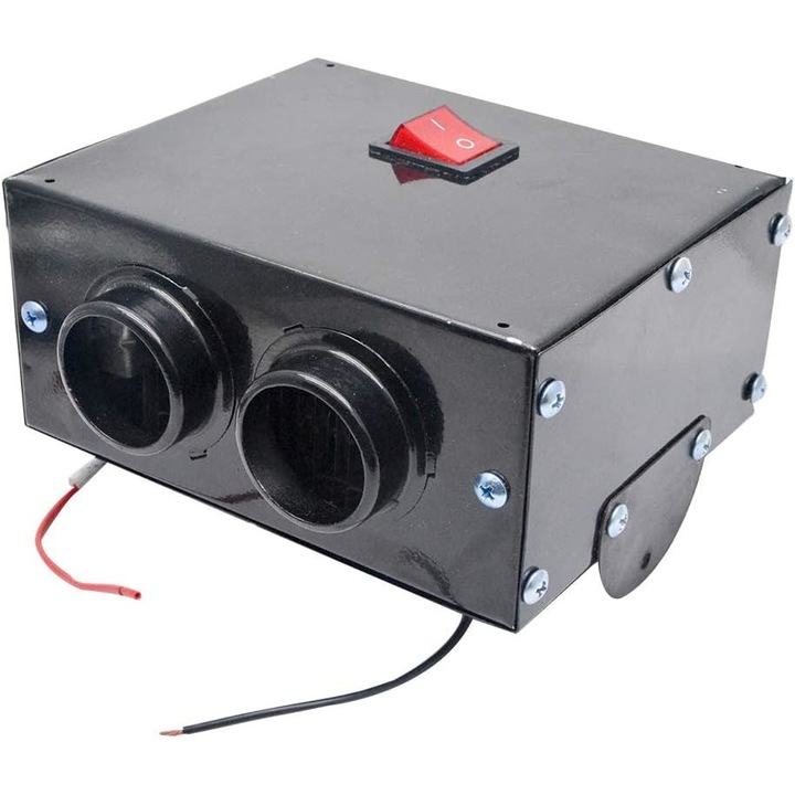 Autófűtés, Mmgoqqt, Fém, 12V, 500W, Fekete