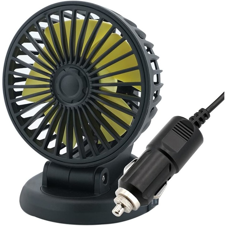 S-Auto-Ventilator, Auto-Ventilator mit Aroma-USB-Auto-Ventilator, 360 de  drehbarer Auto-Ventilator