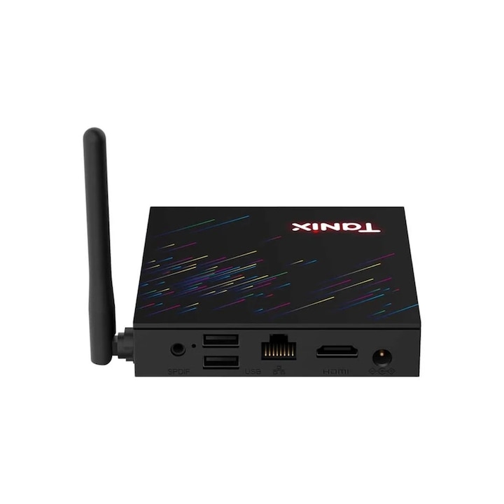 Mediaplayer tv box, Tanix TX68, 6K, Android 12, 4GB RAM, 64GB ROM, Bluetooth 5.0, Allwinner H618, QuadCore, 2.4Ghz, 5G, конфигуриран с най-популярните приложения