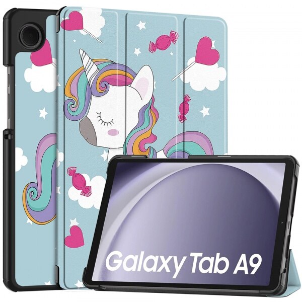 Husa pentru Samsung Galaxy Tab A9 - Techsuit FoldPro - Unicorn