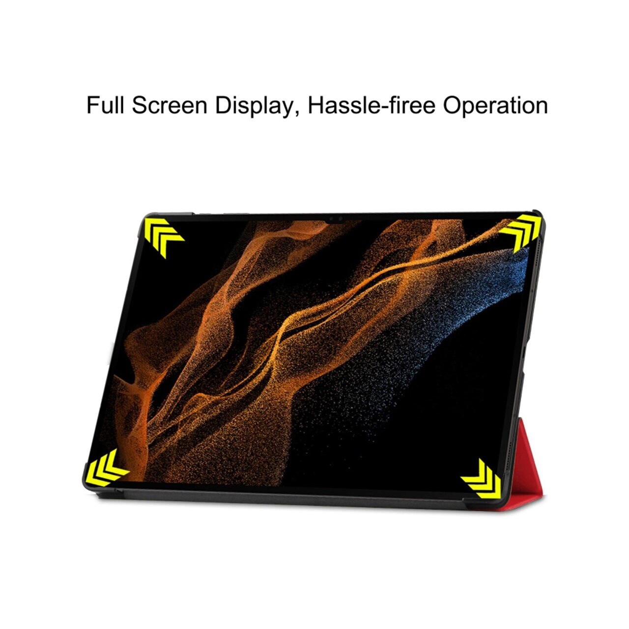Husa pentru Samsung Galaxy Tab S9 Plus - Techsuit FoldPro - Red