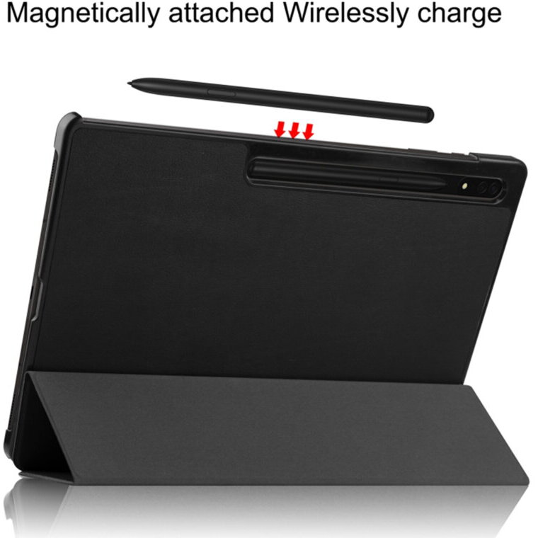 Husa pentru Samsung Galaxy Tab S9 Plus / S9 FE Plus / S10 Plus - Techsuit FoldPro - Black