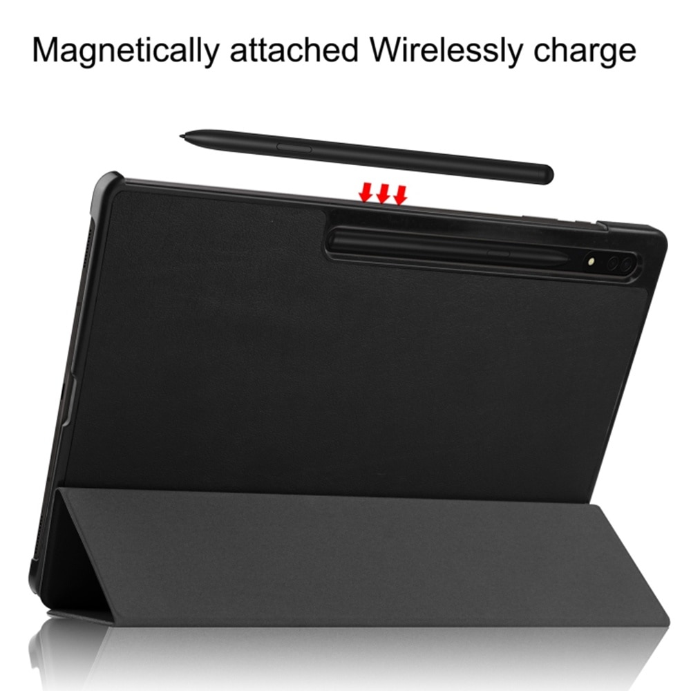 Husa pentru Samsung Galaxy Tab S9 Plus / S9 FE Plus / S10 Plus / S10 FE Plus - Techsuit FoldPro - Black