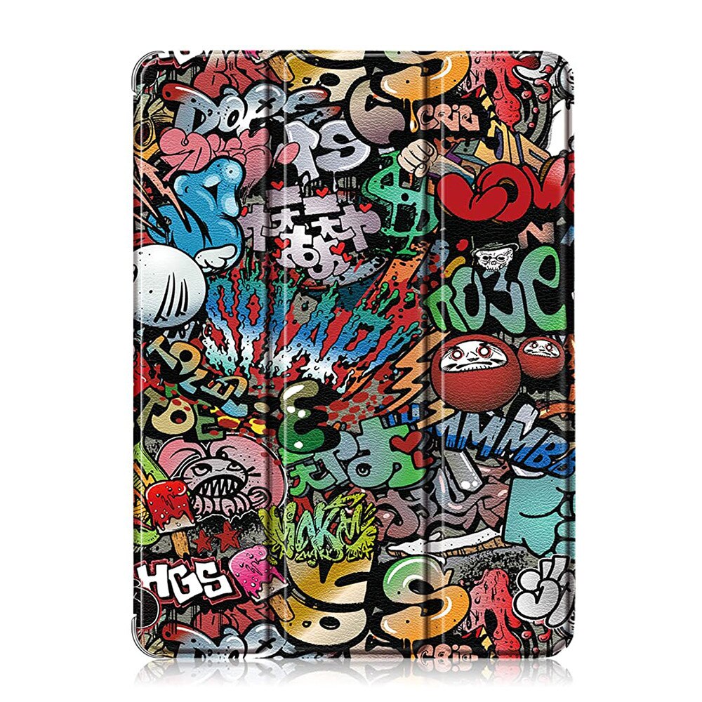 Husă pentru tabletă, Fold Pro, piele ecologică, protecție 360, iPad 7 10.2", multicolor