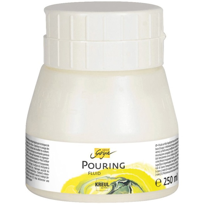 Lichid pentru fluidizarea vopselelor acrilice tehnica Pouring, Kreuk 250 ml