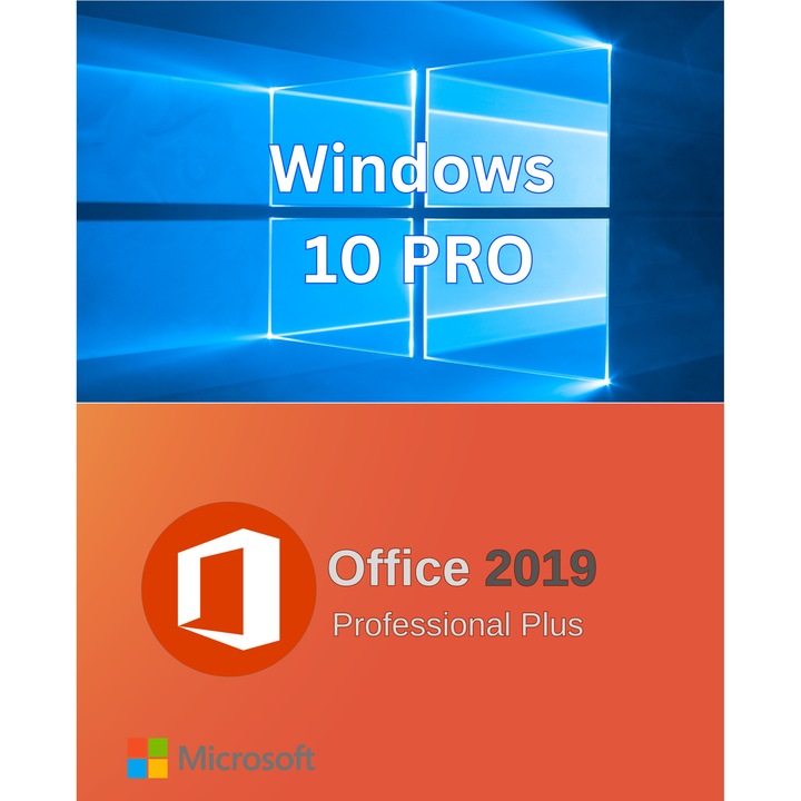 Microsoft Windows 10 Pro + Office 2019 Pro Plus