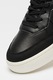 CALVIN KLEIN JEANS, Pantofi sport cu detalii din piele, Negru