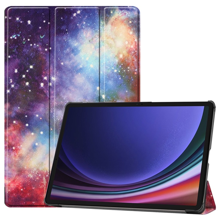Husa pentru Samsung Galaxy Tab S9 Plus / S9 FE Plus, Techsuit FoldPro, Galaxy