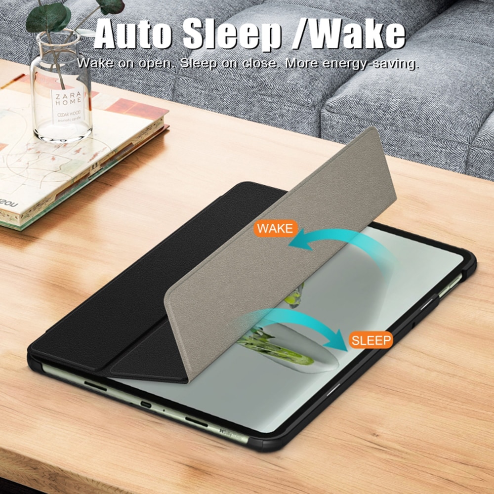 Husa pentru tableta OnePlus Pad Go / Oppo Pad Air2 / Oppo Pad Neo, Accesorio FoldPro, Black