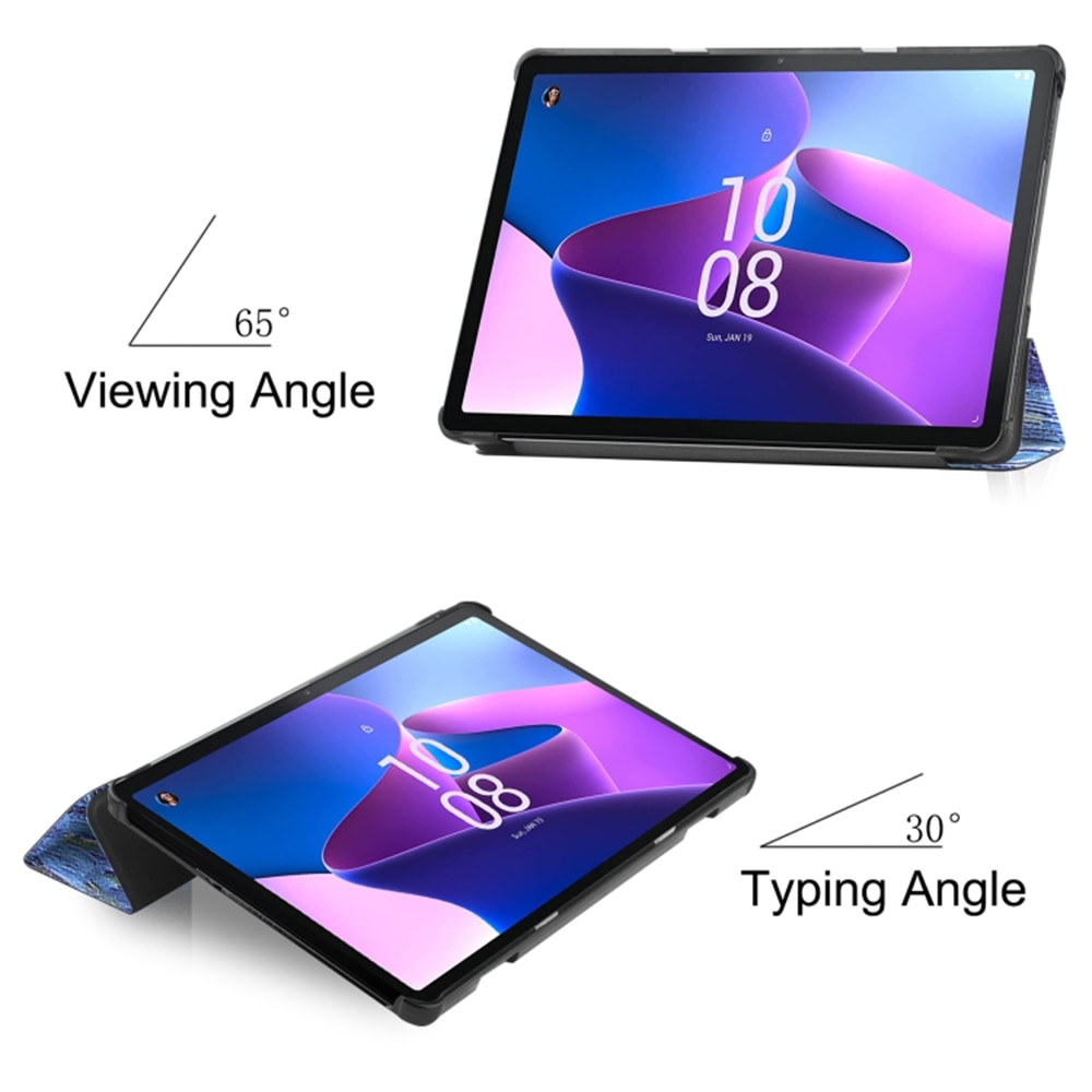 Husa pentru tableta Lenovo Tab M10 3rd Gen, 10.1 inch TB-328FU, TB-328XU, Aiyando, starry night