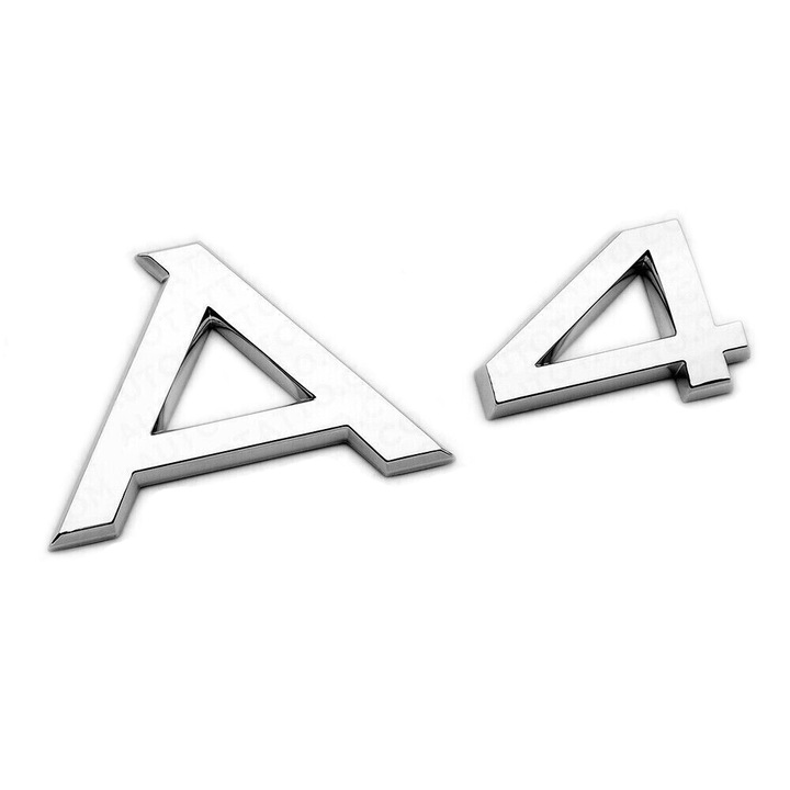 Emblema A4 pentru Audi, chom