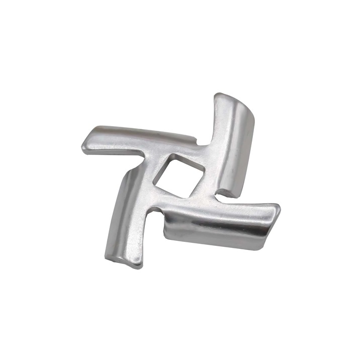 Cutitul din otel inoxidabil pentru masina de tocat electrica, cu interior patrat de 8x45mm