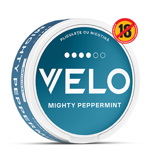 Pouch cu nicotina VELO MIGHTY PEPPERMINT 10.9MG - eMAG.ro