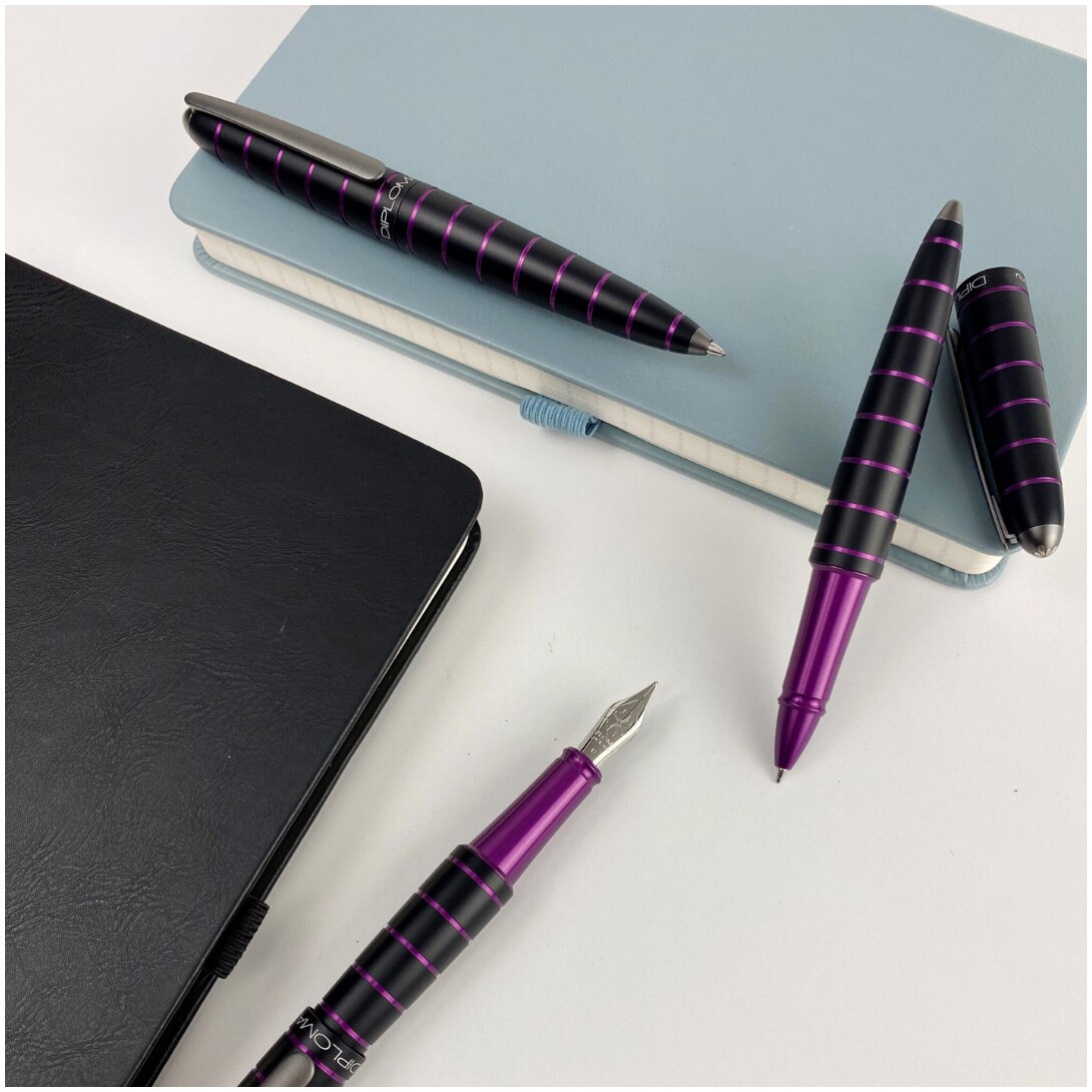 Pix easyflow DIPLOMAT Elox Ring - black purple - eMAG.ro