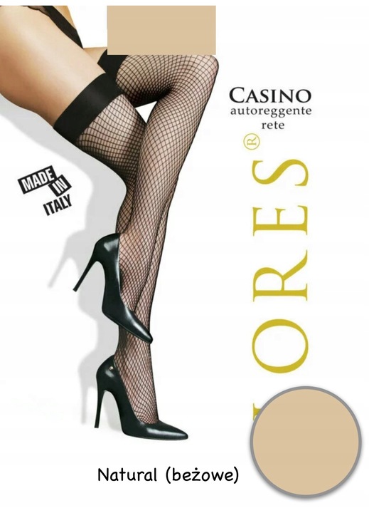 Ciorapi dres dama, Lores, Natur/Bej