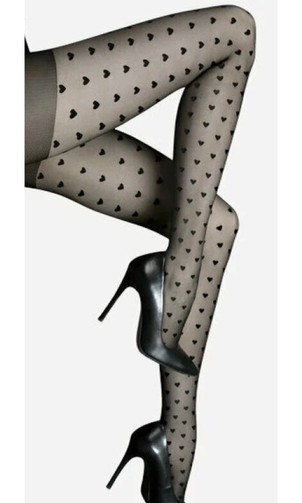 Dres dama, Lores, Poliamida, 20 DEN, Negru, 1/2