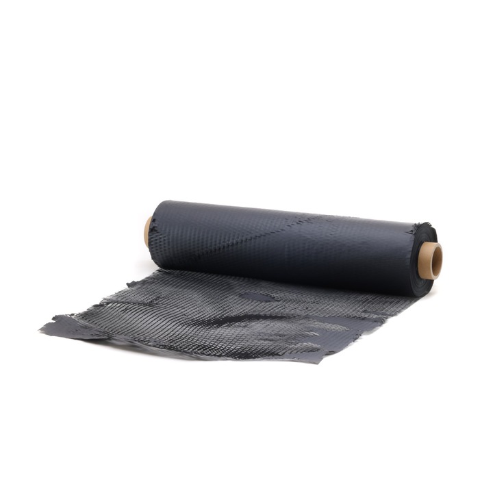 Разтегателна хартия за опаковане, 80 м, Черен