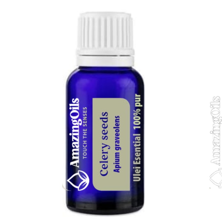 Ulei esential pur de Seminte de Telina, Celery seed, Apium graveolens, AmazingOils, 15ml