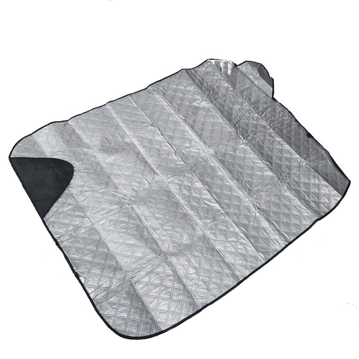 Husa termica pentru parbrizul masinii impotriva zapezii si soarelui, 150 x 95 cm