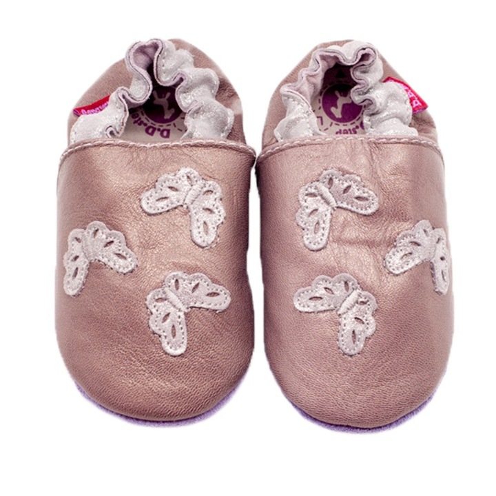 Botosei, D.D.step, cu banda elastica, model fluturi, K1596-12, Crem