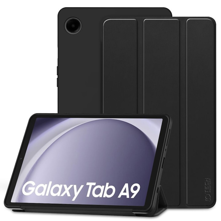 Husa pentru Samsung Galaxy Tab A9, SmartCase, Elite Armor, U897, Neagra