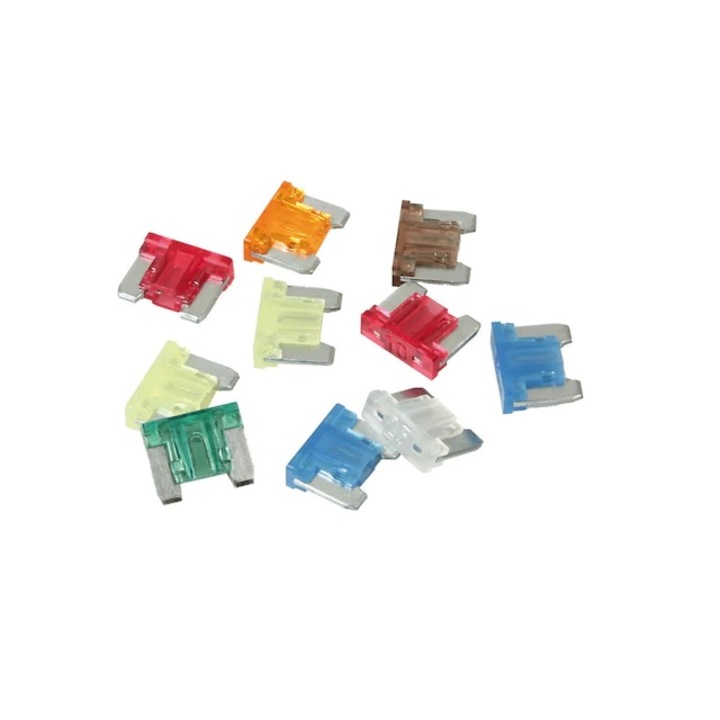 Комплект от 7 автомобилни предпазителя, в блистер 5-30А