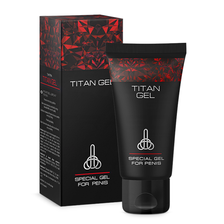 Gel pentru potenta Titan Gel, erectie si crestere dimensiune zona intima barbati, 50 ml