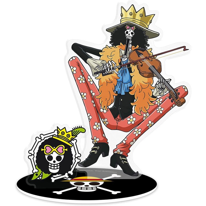 Akril Figura One Piece, Brook, 10 cm