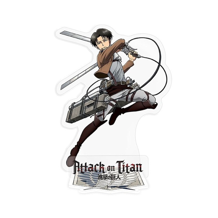 Акрилна фигурка Attack on Titan, S3, Levi, 10 см