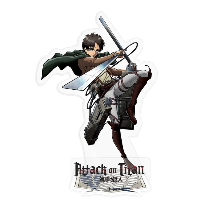 Figurina Acrilica Attack on Titan, S3, Eren, 10 cm