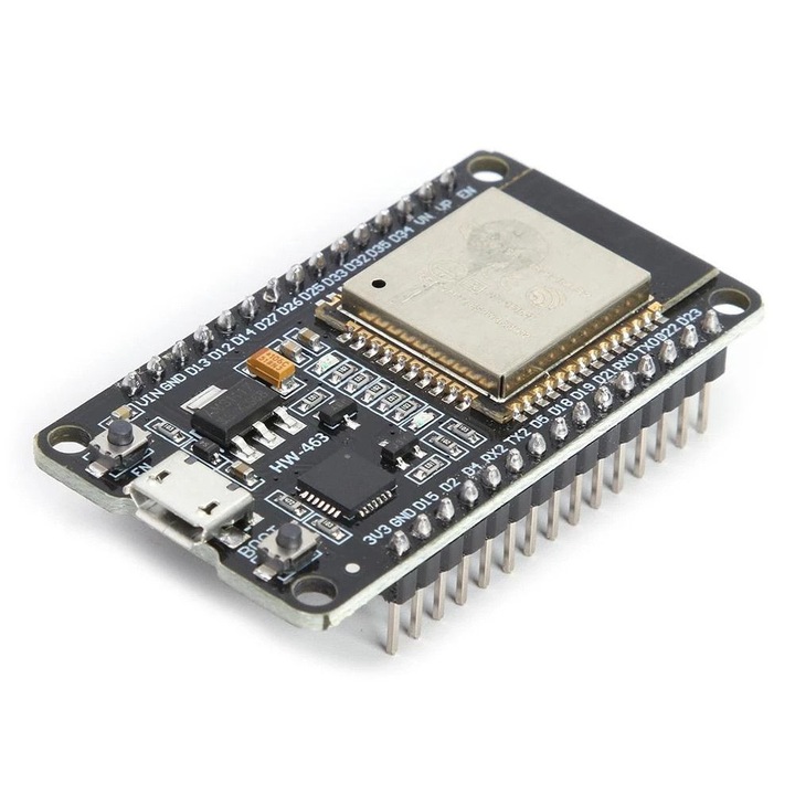 Платка за разработка ESP32, Vaxiuja, WiFi + Bluetooth, 150 MBPS, 51.5*28.3mm, метална, многоцветна