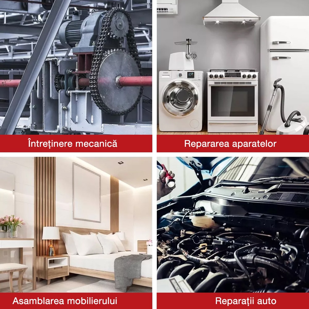 Многофункционален универсален гаечен ключ 52 в 1, висока точност ...