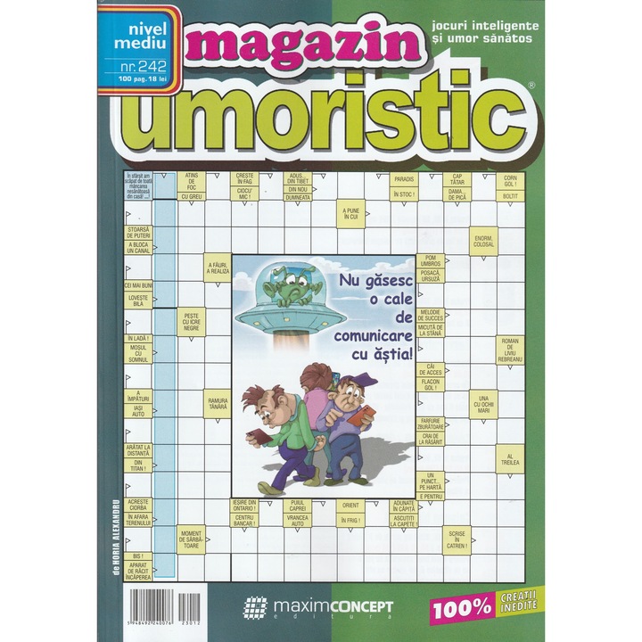 Magazin umoristic 242 - nivel mediu, Maxim