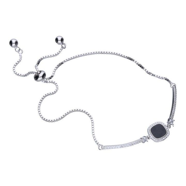Bratara Silver Berry, Jullie, cu zirconia, din argint, reglabila