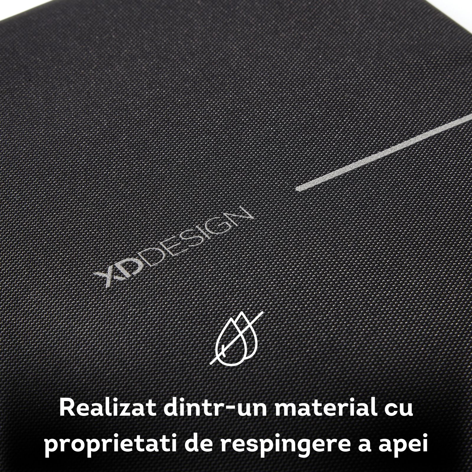 Husa laptop Apex, Ronic X by XD Design, premium, 14 inch, rezistenta la apa, interior fleece cu model, 24 x 2, 5 x 34, 5 cm, negru