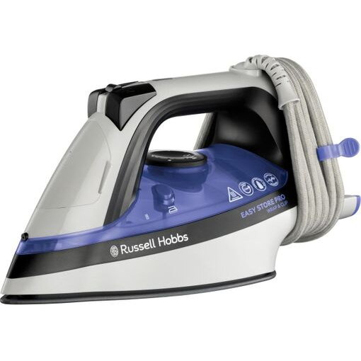 Fier de calcat Easy Store Pro Wrap & Clip 26730-56, 2400W, talpa ceramica durabila, jet abur 180gr gri deschis