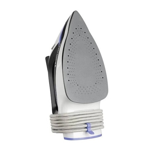 Fier de calcat Easy Store Pro Wrap & Clip 26730-56, 2400W, talpa ceramica durabila, jet abur 180gr gri deschis