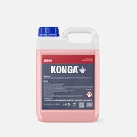 Konga Sampon Concentrat cu Spumare Redusa pentru Covoare, Mochete si Tapiterii 5L, Parfum Flori de Munte, Curatare in Profunzime, Improspateaza si Revitalizeaza Culorile, Elimina Mirosuri Neplacute, Uscare Rapida, Curatare Eficienta Textile