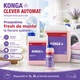 Detergent Lichid Rufe pentru Spalare Automata Konga Fresh de Munte – Formula Viscoasa Concentrata, Parfum Intens Fresh de Munte, 20L, 400 Spalari, Curata Profund Pete Dificile si Protejeaza Culorile