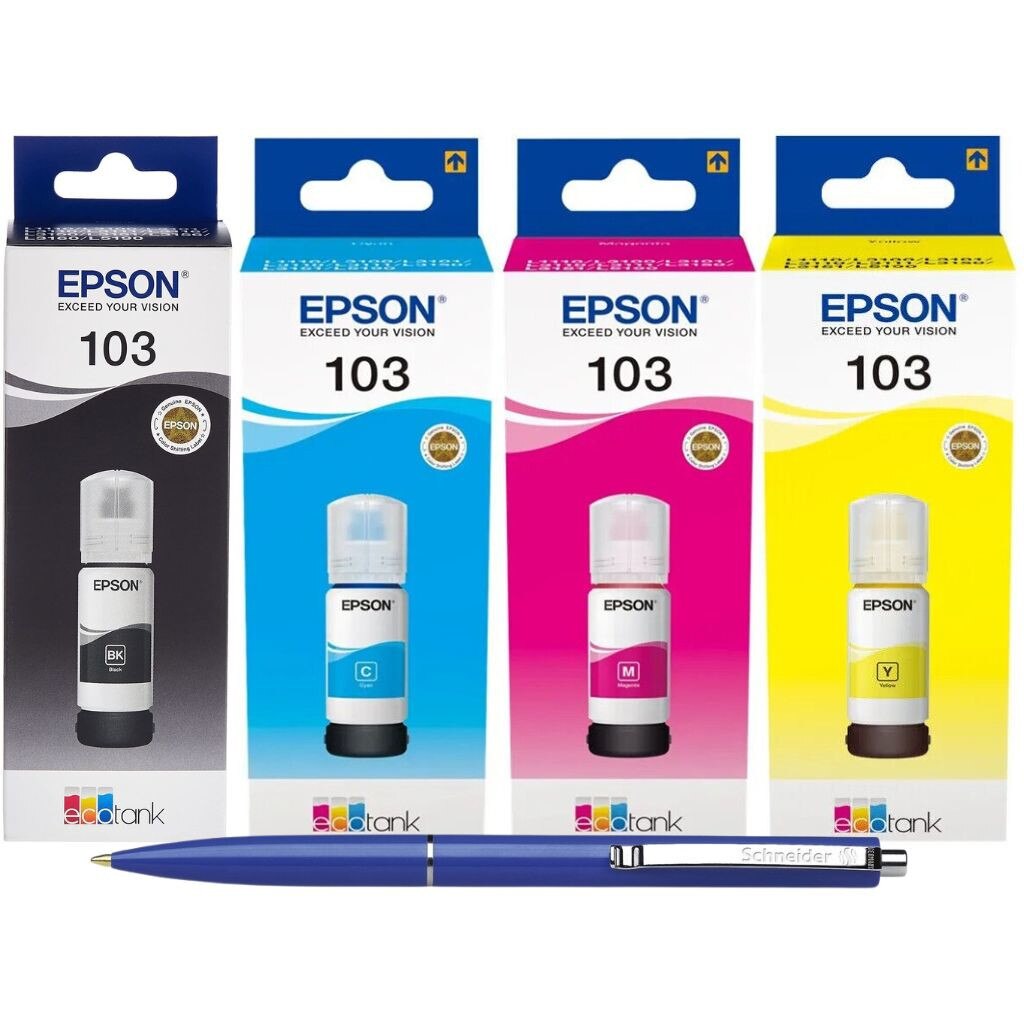 Schneider Pot De 100 Cartouches D'Encre Bleue Effaçable - Standard International