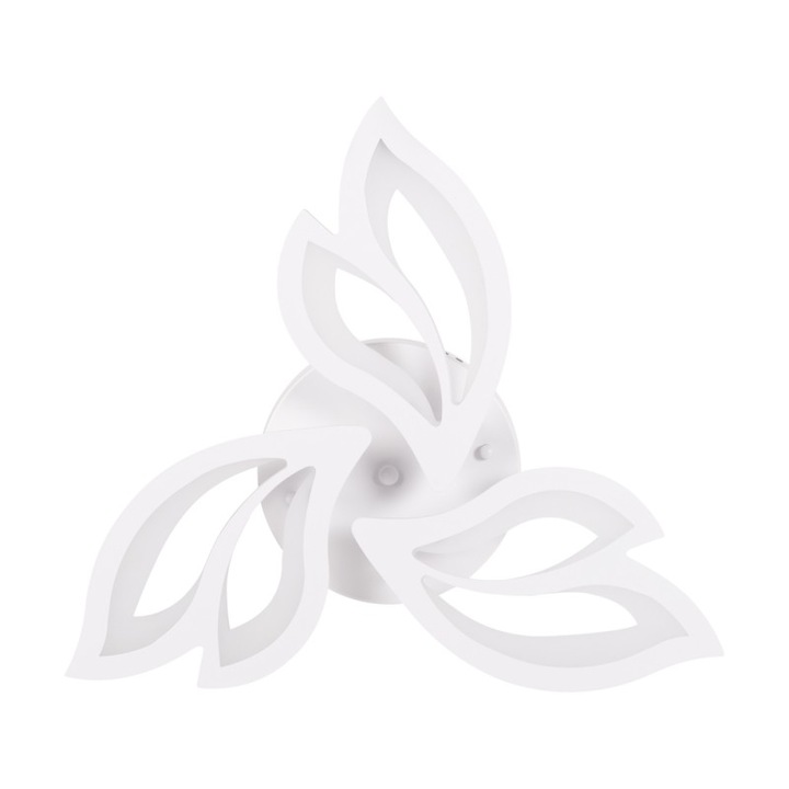 Mennyezeti lámpa Leaf LED 36W 3CCT távirányítóval, fehér, Erste