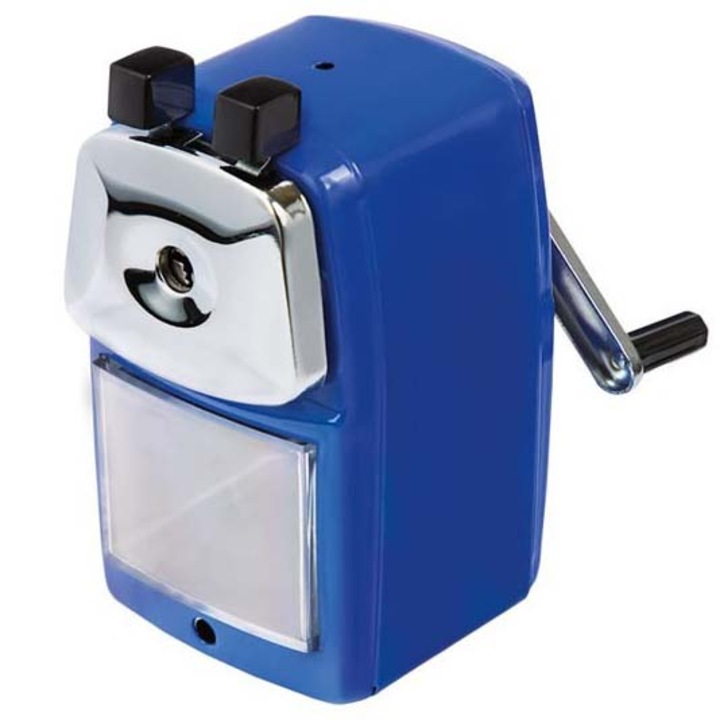 Ascutitoare metalica cu manivela si freza din aliaj de otel