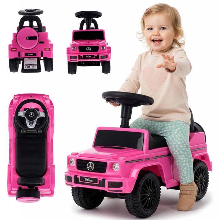 Masinuta pentru copii, Sun baby, Roz